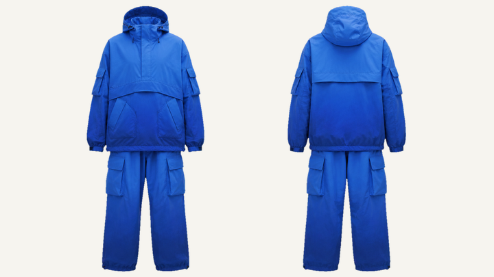 Anorak Jacket — Cobalt HSL Master Tonal Dip Dye Ombre, original colour preview