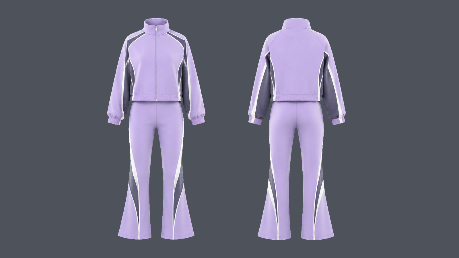 Circuit Co-ord Set — Lavender, original colour preview