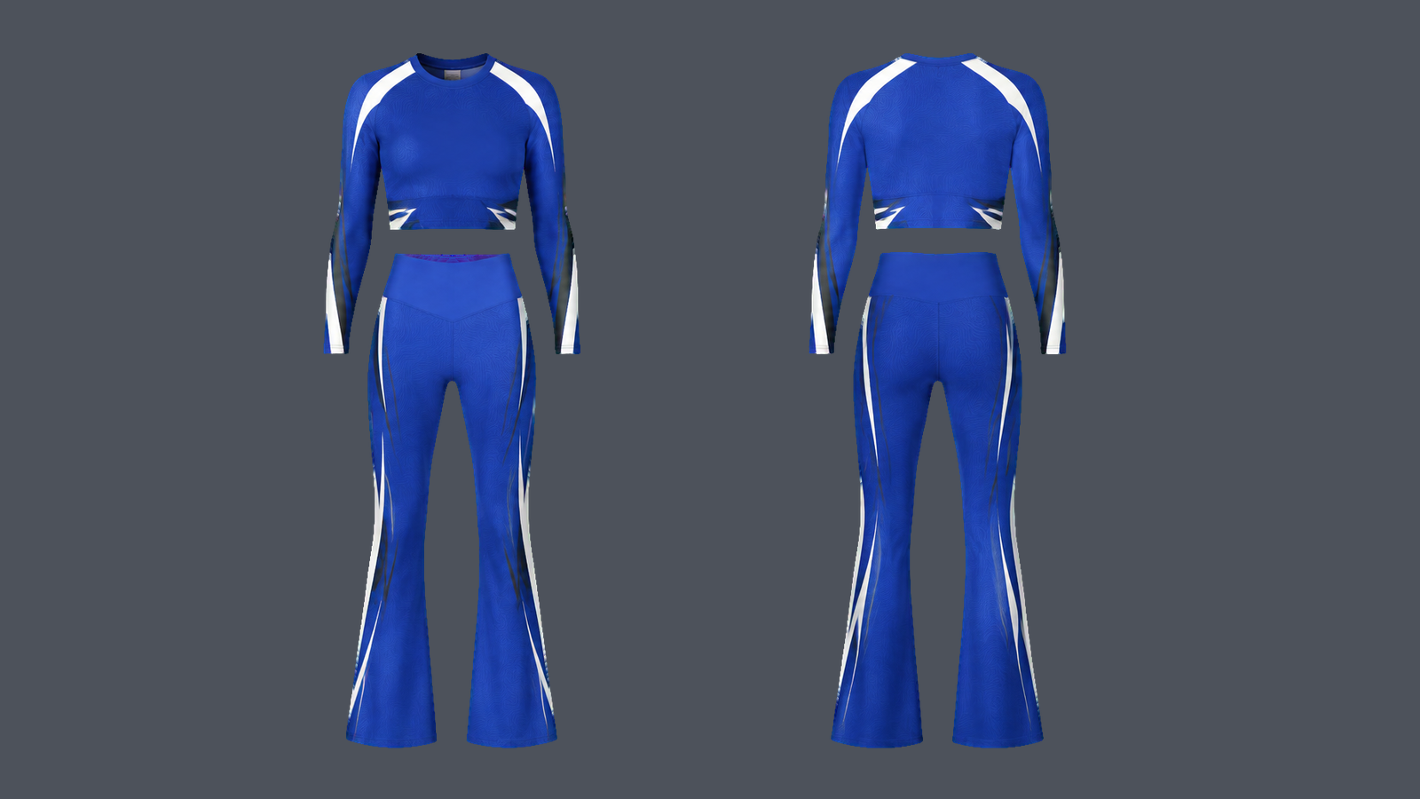Flow Flare Set — Cobalt, original colour preview