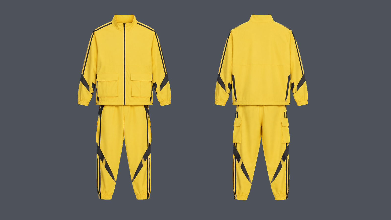 Ridge Overshirt Set — Sun yellow, original colour preview