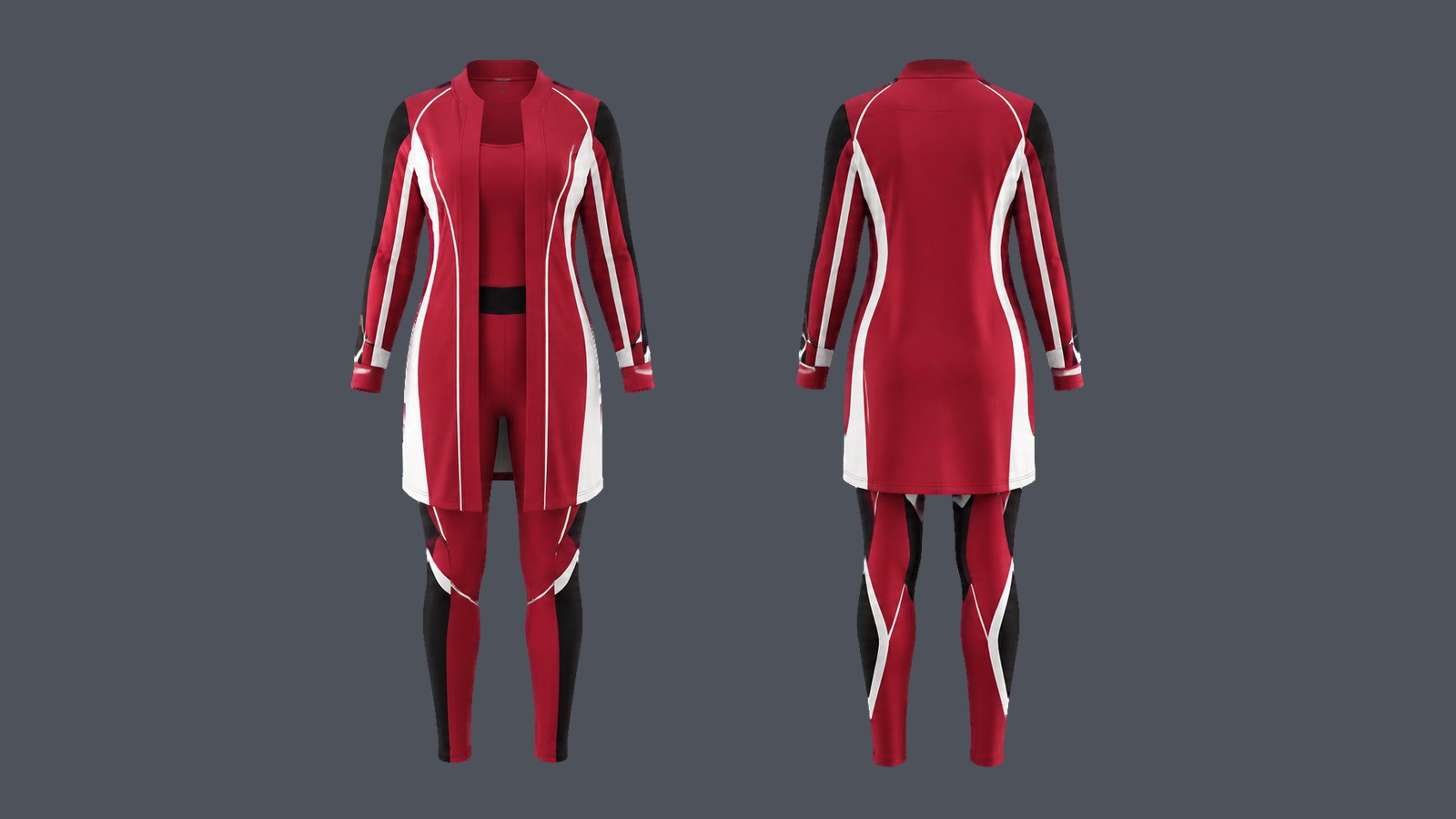 Sculpt Layer Set — Crimson, original colour preview