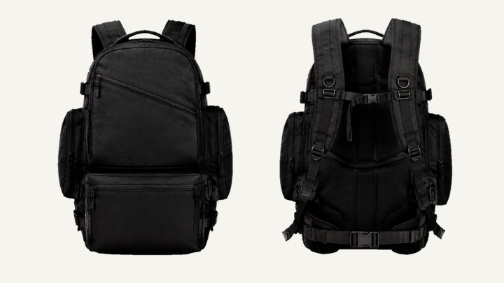 Backpack — True Black Stone Wash, original colour preview