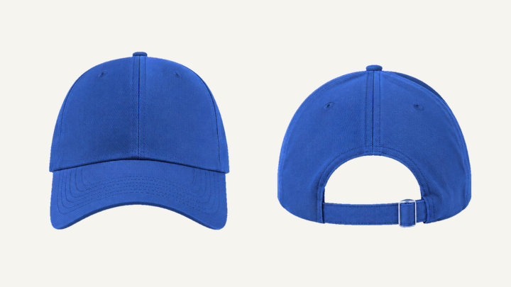 Baseball Cap — Cobalt HSL Master Matte Panel Wash, original colour preview
