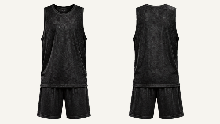 Basketball Jersey — True Black Sun and Seam Fade, original colour preview