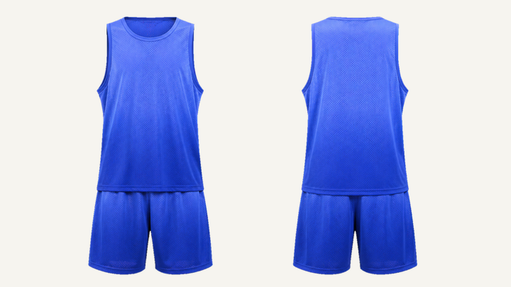 Basketball Jersey — Cobalt HSL Master Tonal Dip Dye Ombre, original colour preview