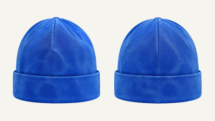 Beanie — Cobalt HSL Master Tonal Wave Wash, original colour preview