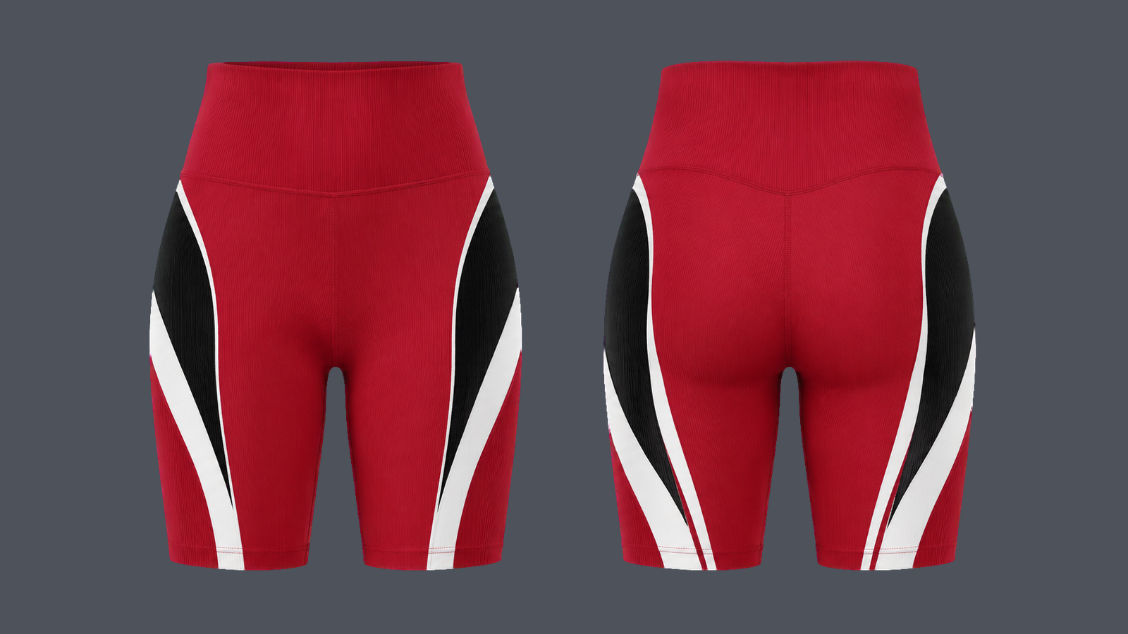 Power Rib 6 — Crimson, original colour preview