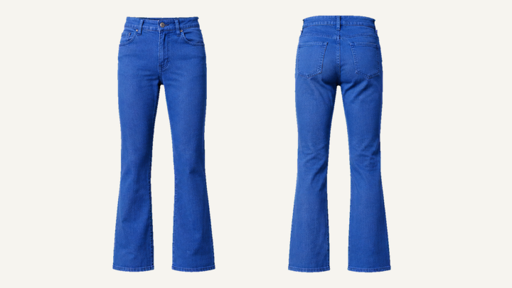 Bootcut Jeans — Cobalt HSL Master Garment Dyed, original colour preview