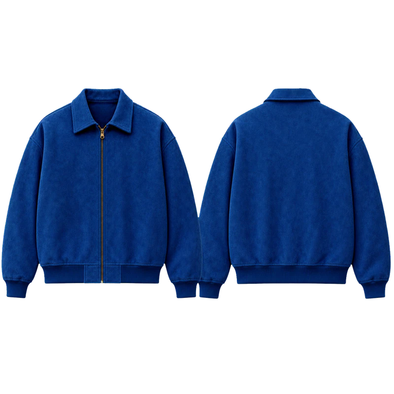 Brushed full-zip jacket, original colour preview