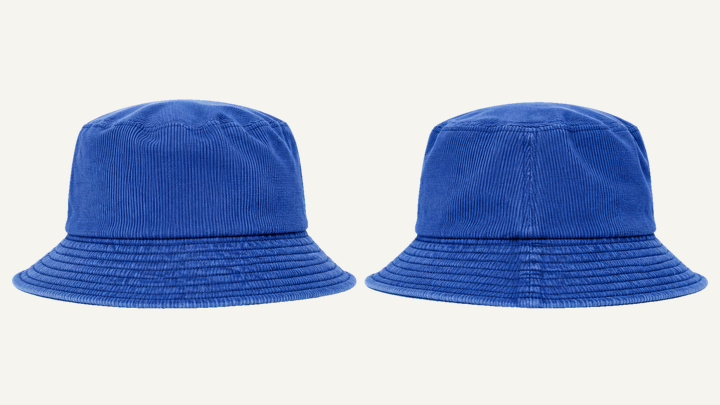 Bucket Hat — Cobalt HSL Master Pigment Dyed, original colour preview