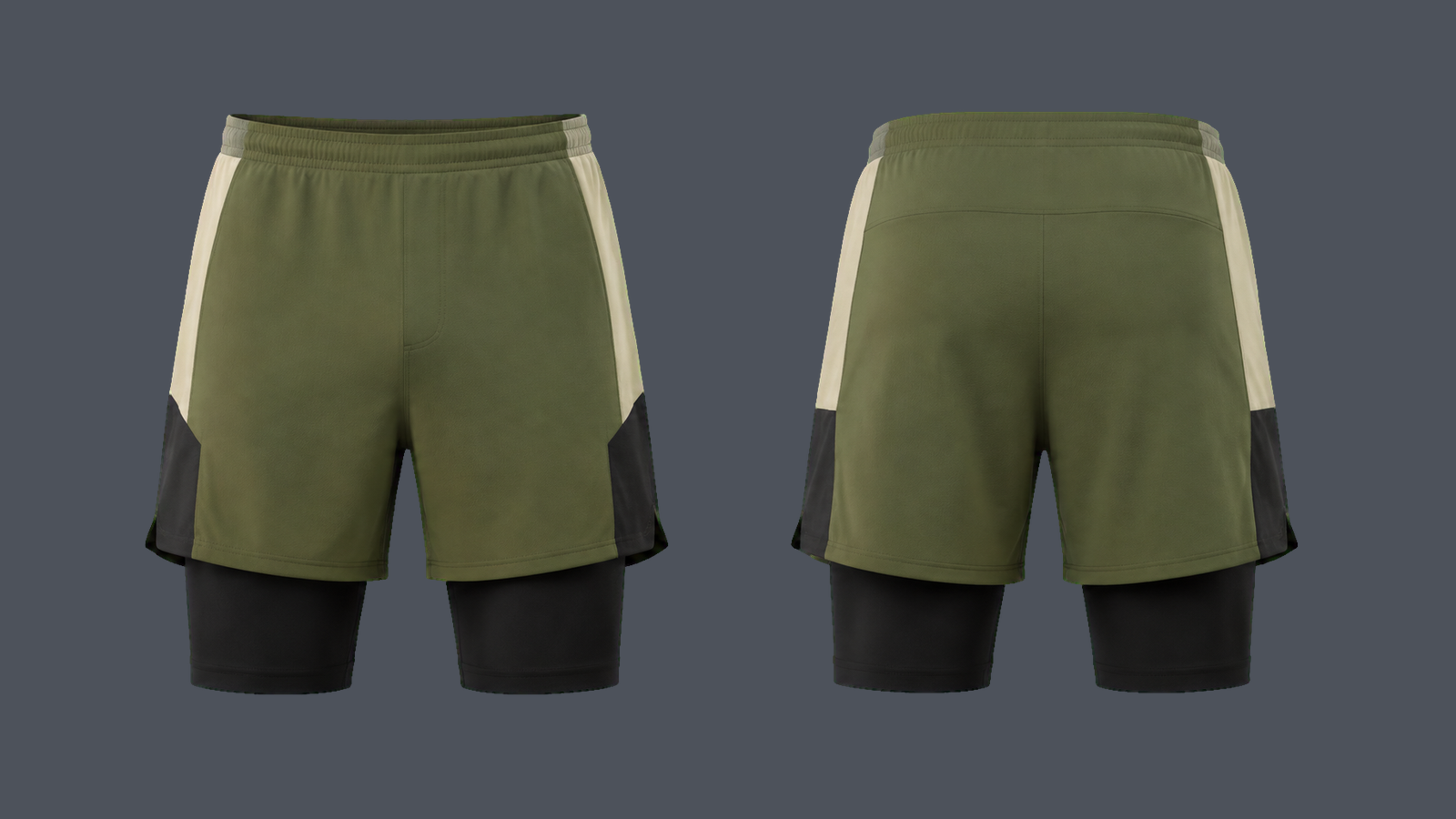 Endurance Hybrid 7 — Olive, original colour preview