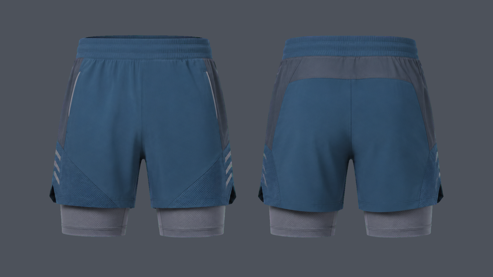 Grid Hybrid 7 — Petrol blue, original colour preview