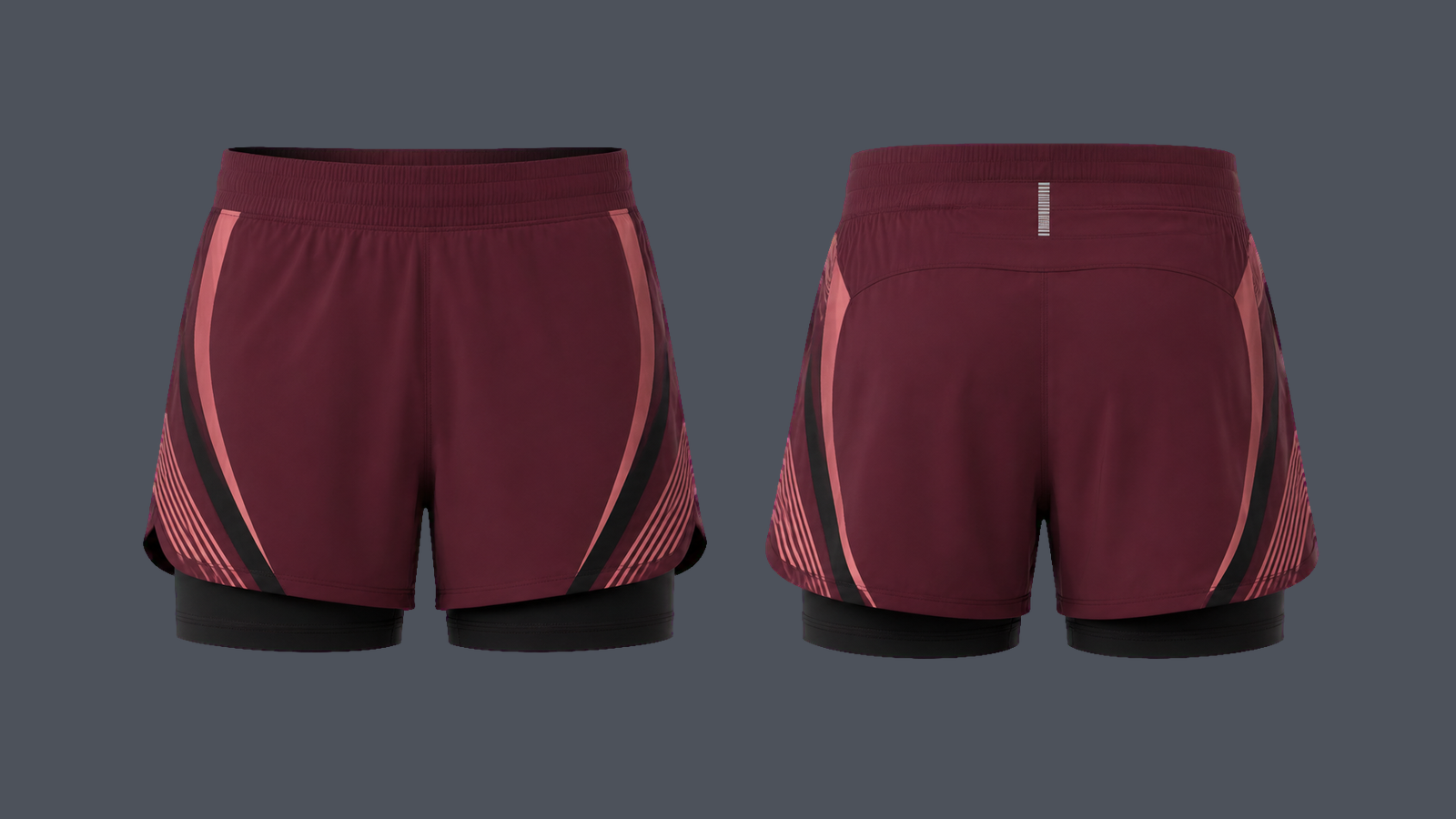 Summit Hybrid 8 — Burgundy, original colour preview