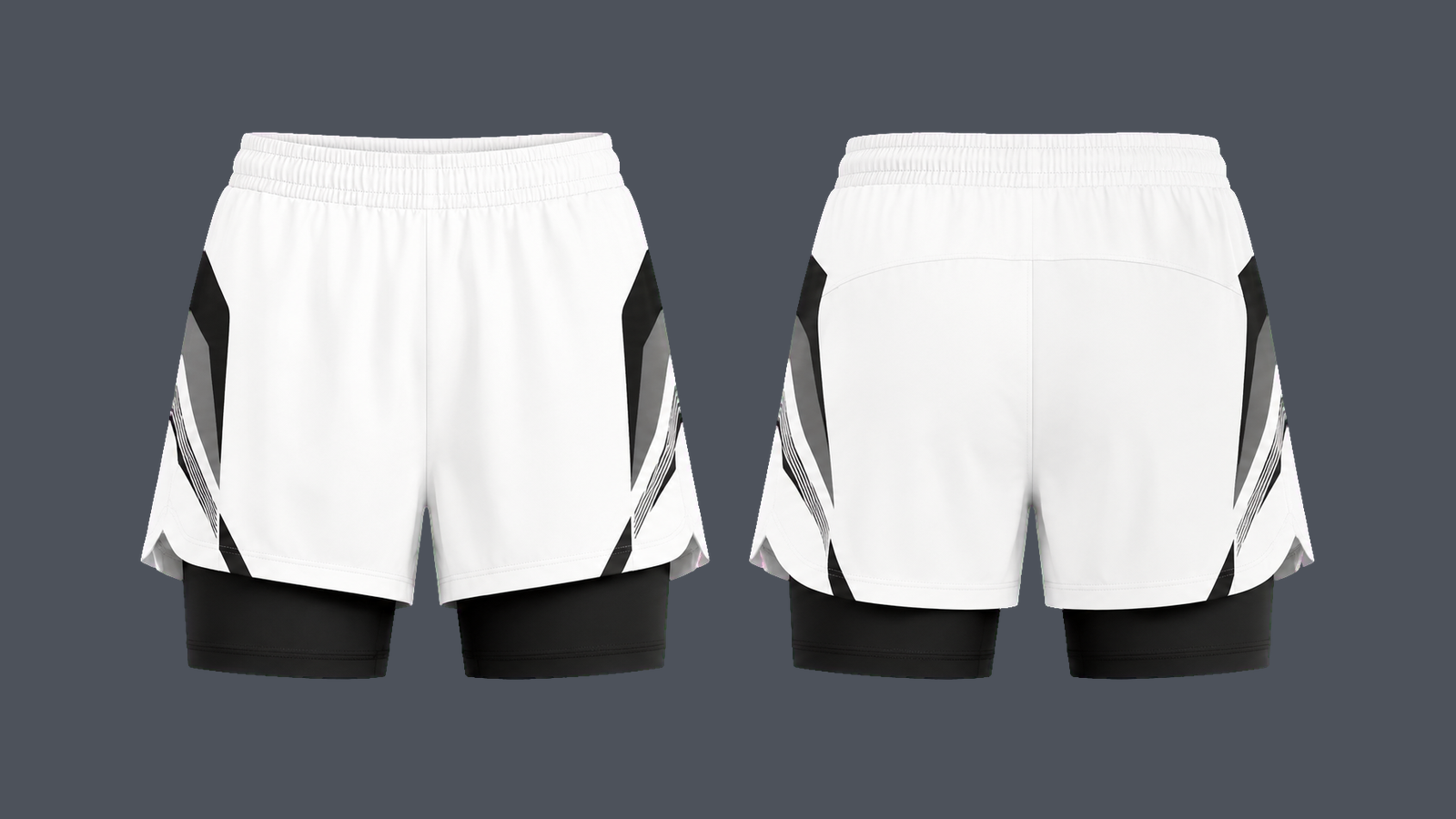 Tempo Split Hybrid — True white, original colour preview
