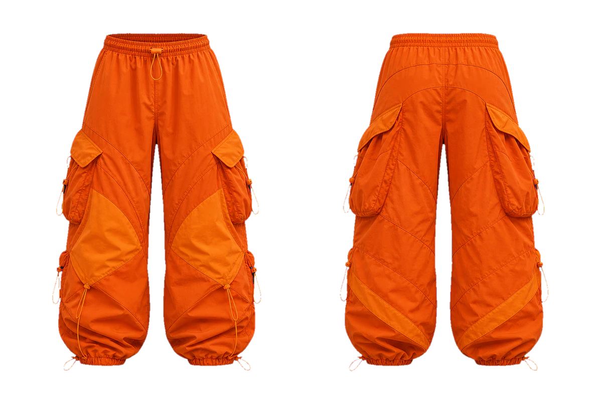 Ember Parachute cargo trousers, original colour preview