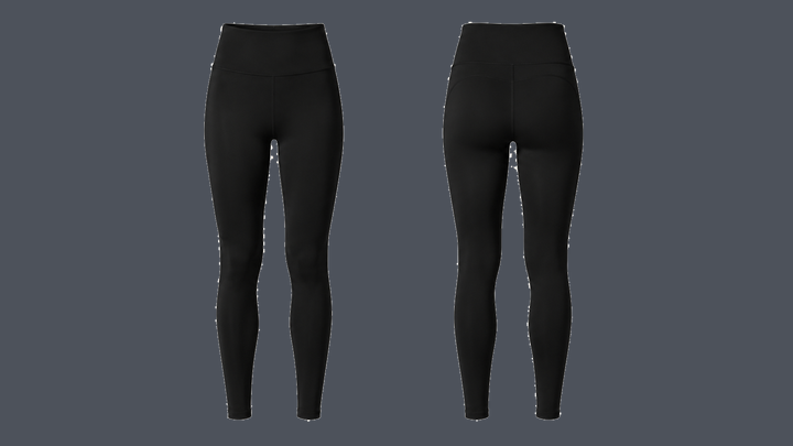 Full Compression Tight — True Black, original colour preview
