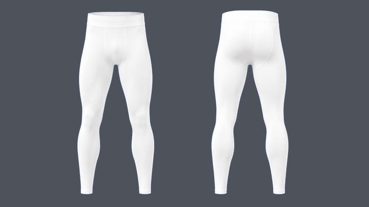 Full Compression Tight — True White, original colour preview