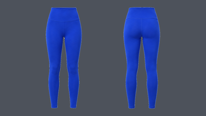 Full-Length Sculpt Legging — Cobalt HSL Master, original colour preview