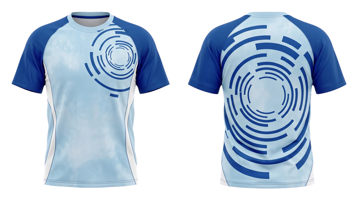 Glacier Cobalt Vortex Soccer Jersey, original colour preview