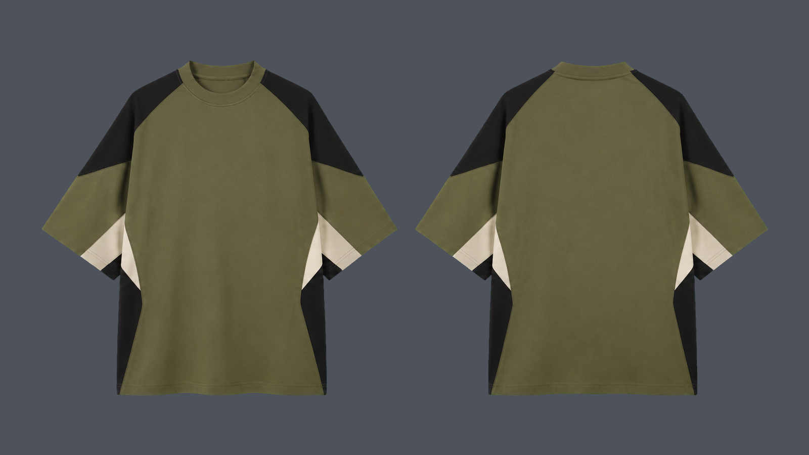 Training Jersey Tee — Olive, original colour preview