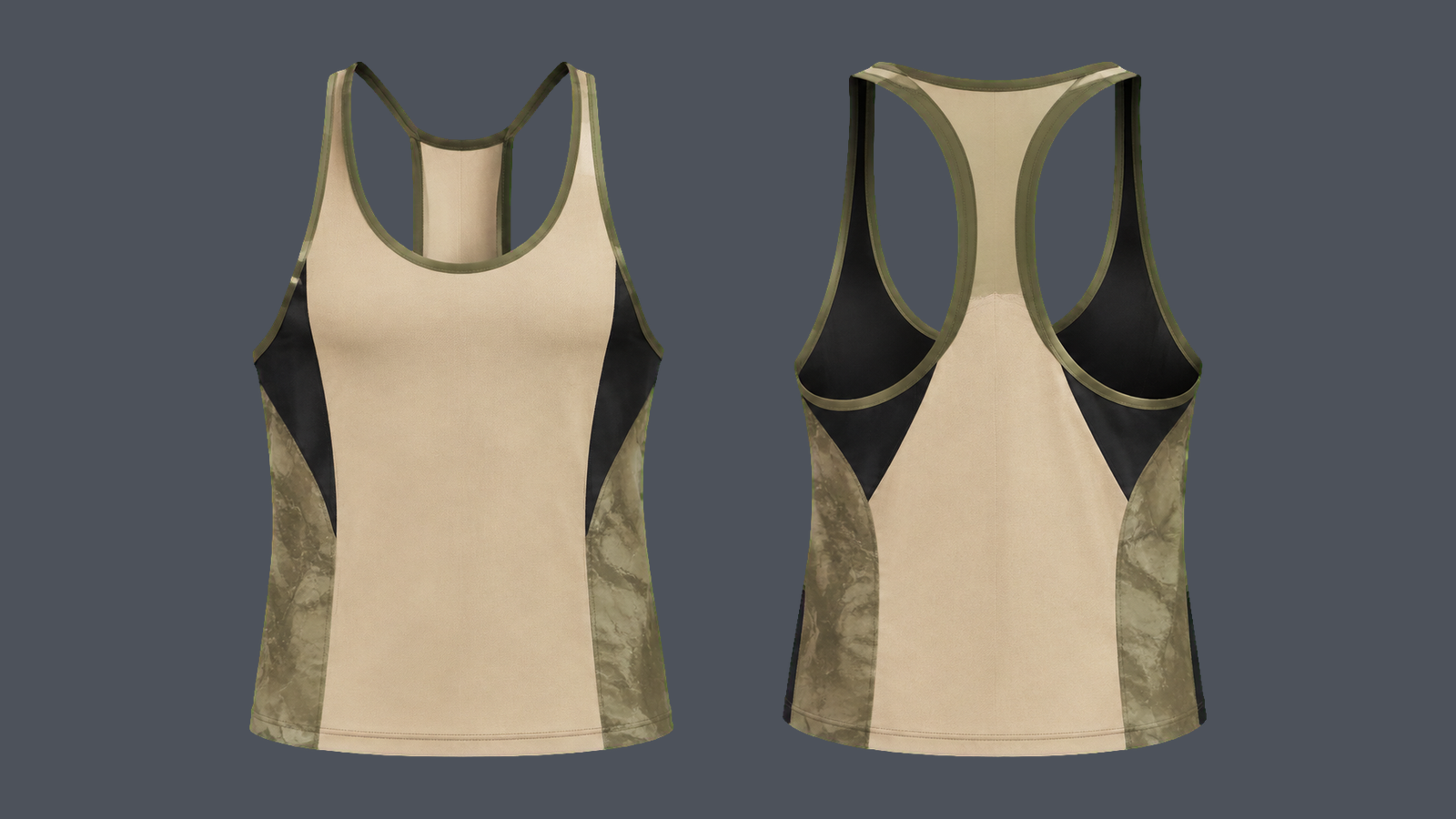 Kinetic Stringer — Sand, original colour preview