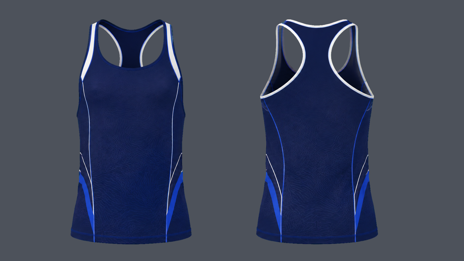 Physique Taper Stringer — Midnight navy, original colour preview
