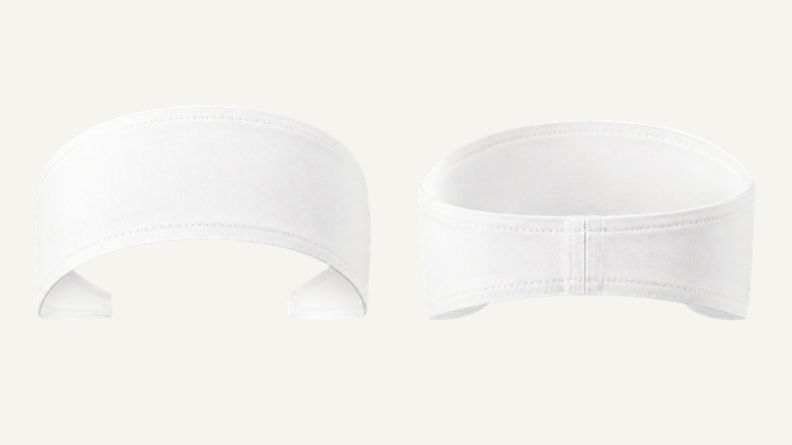 Headband — True White Enzyme Soft Wash, original colour preview