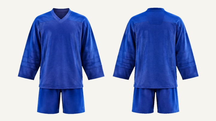 Hockey Jersey — Cobalt HSL Master Pigment Dyed, original colour preview