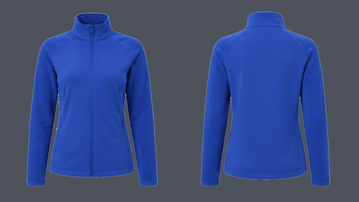 Hybrid Fleece Layer — Cobalt HSL Master, original colour preview