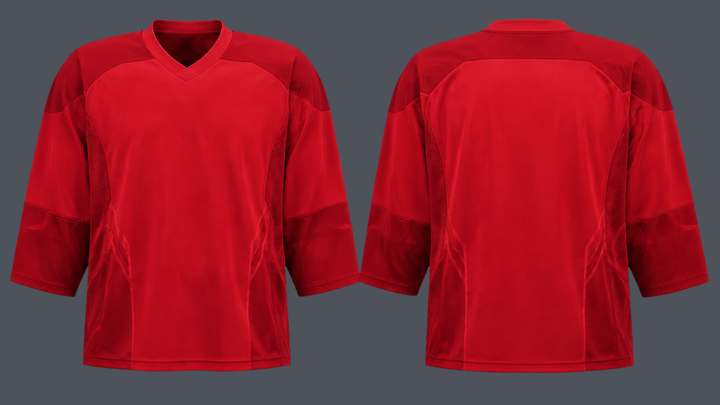 Minimal Vector Box Lacrosse Jersey, original colour preview