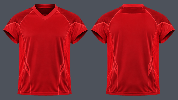 Minimal Vector Men's Field Lacrosse Jersey, original colour preview