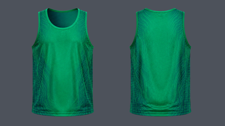 Contour Grid Reversible Lacrosse Pinnie, original colour preview