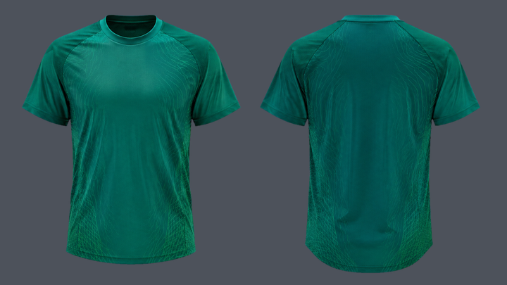 Contour Grid Sixes Lacrosse Jersey, original colour preview