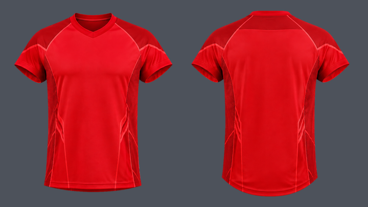 Minimal Vector Sixes Lacrosse Jersey, original colour preview