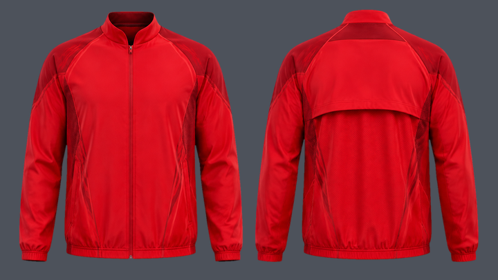 Minimal Vector Lacrosse Warm-Up Jacket, original colour preview