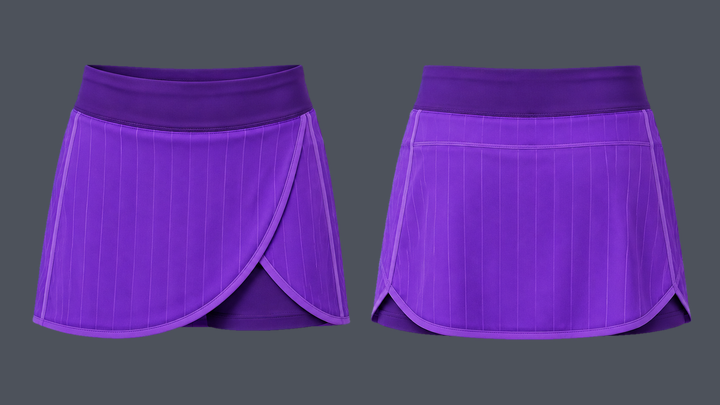 Heritage Pipe Women's Lacrosse Kilt Skort, original colour preview