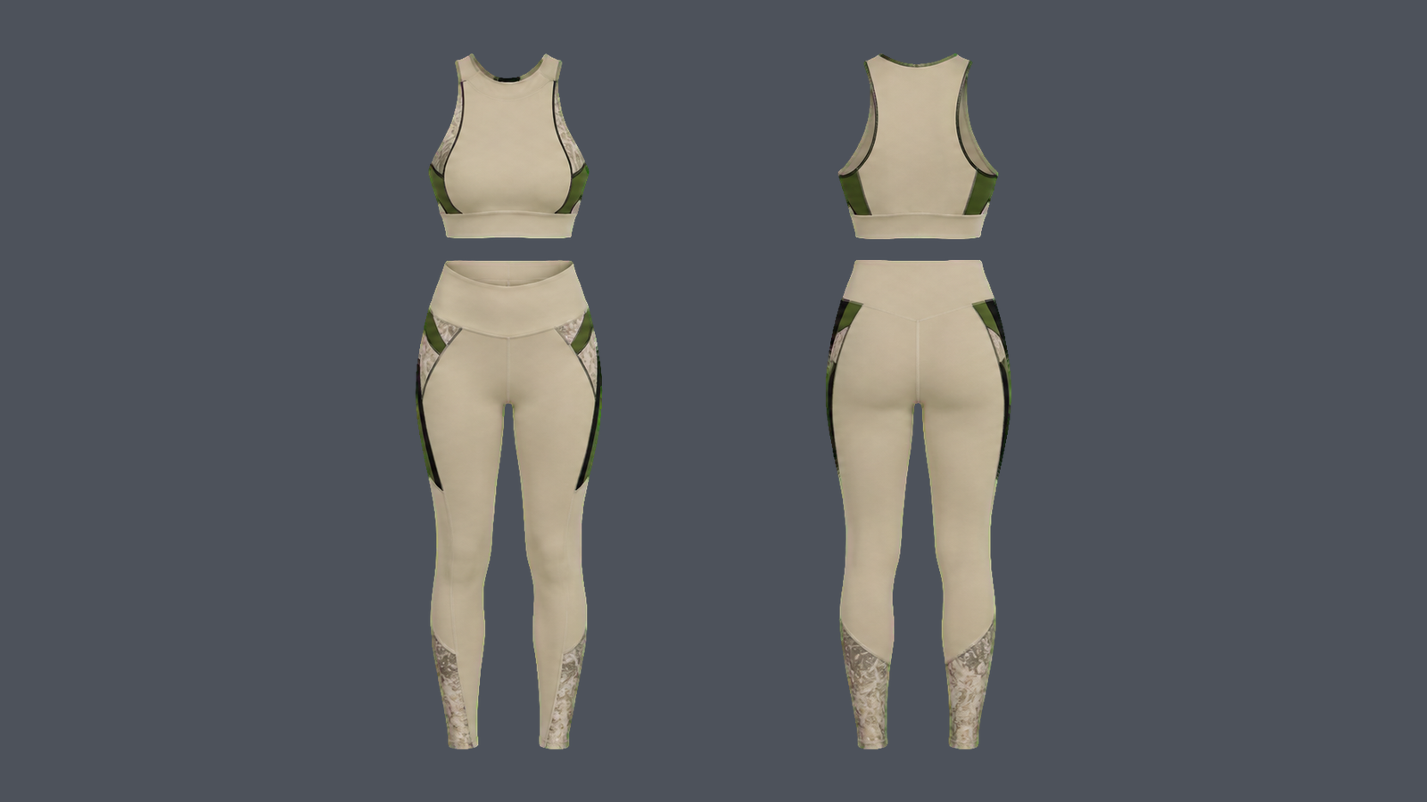 Ridge Trail Set — Sand, original colour preview