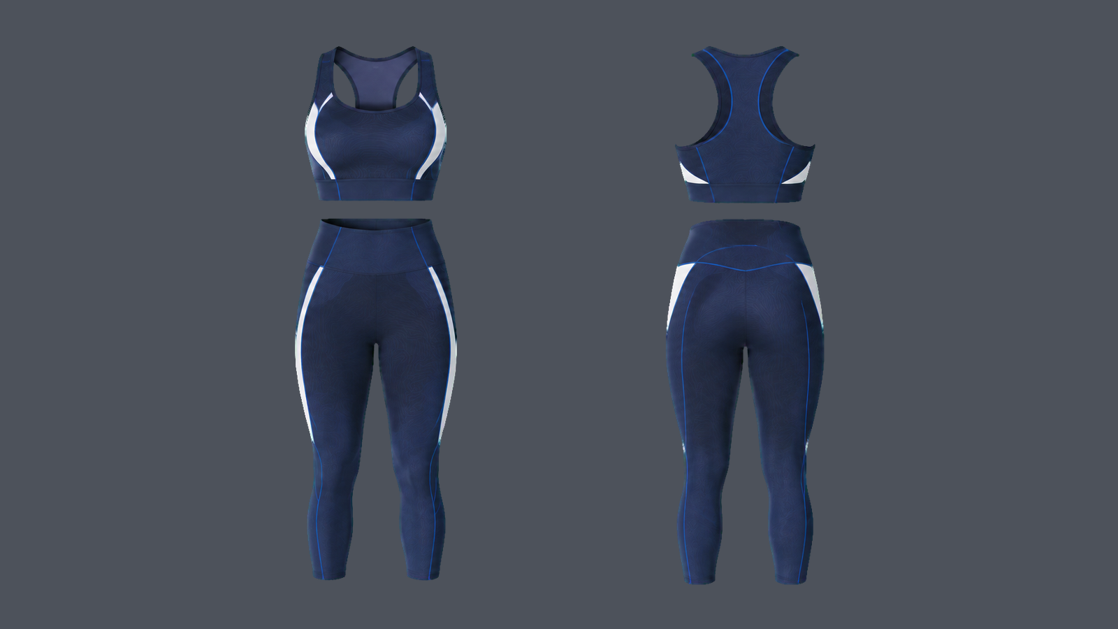 Sculpt 7/8 Set — Midnight navy, original colour preview