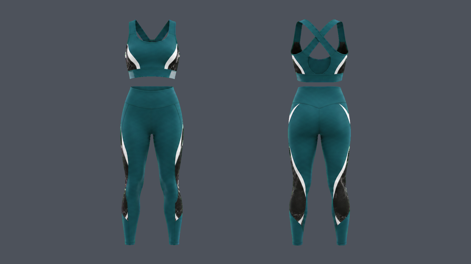 Summit Base Set — Deep teal, original colour preview