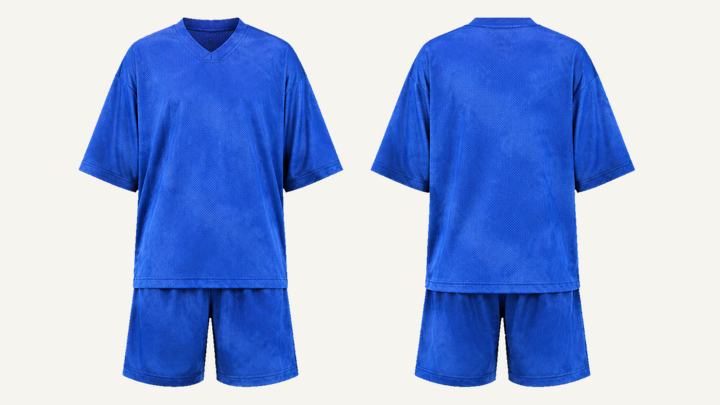 Mesh Practice Jersey — Cobalt HSL Master Tonal Wave Wash, original colour preview