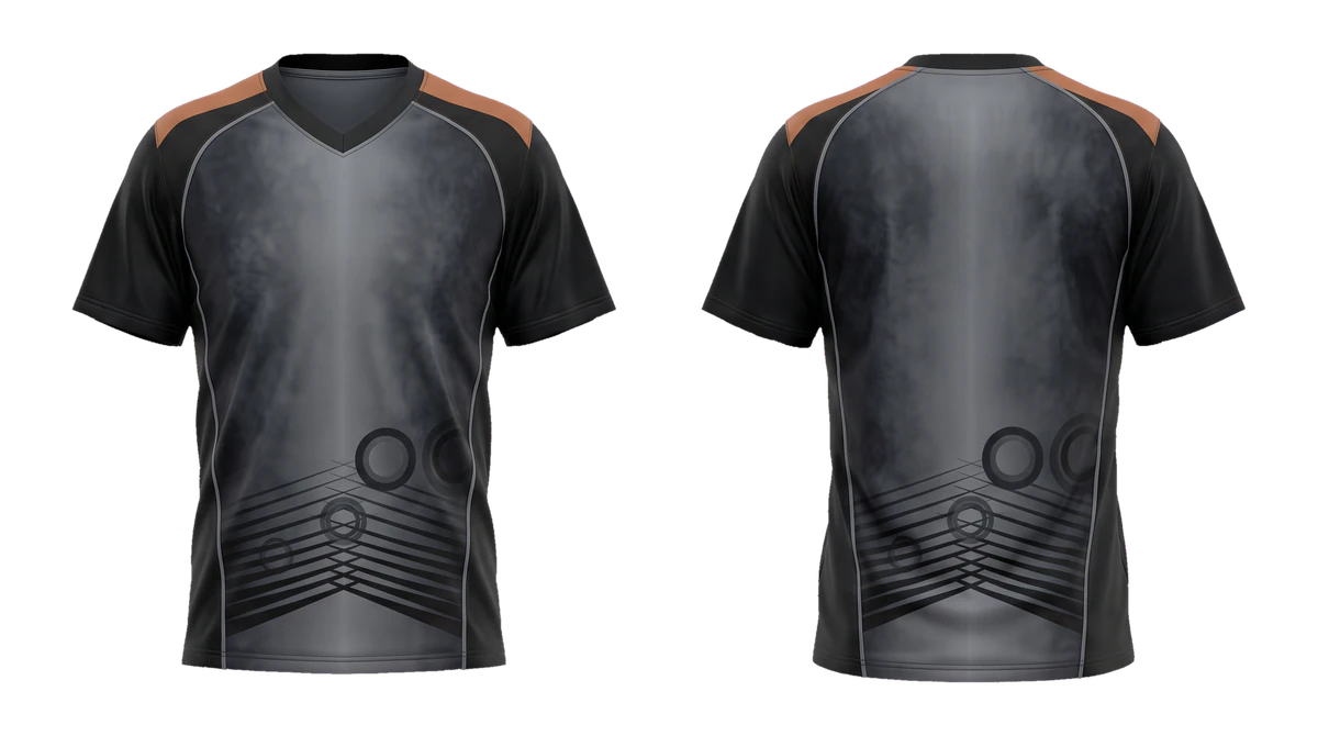 Obsidian Copper Axis Soccer Jersey, original colour preview
