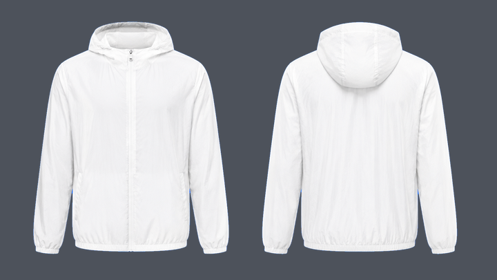 Packable Windbreaker — True White, original colour preview