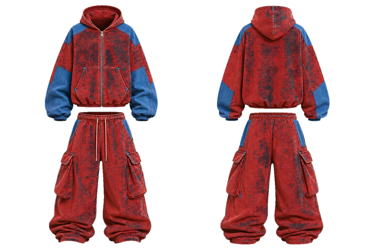 Paprika Azure Relay baggy tracksuit, original colour preview