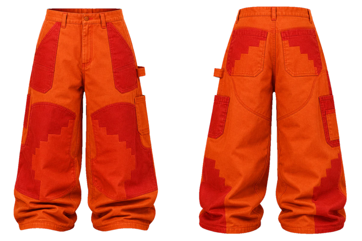 Paprika Double-Knee work trousers, original colour preview