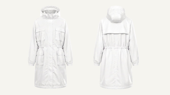 Parka — True White Clean Reactive Solid, original colour preview