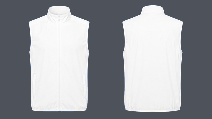 Performance Gilet — True White, original colour preview