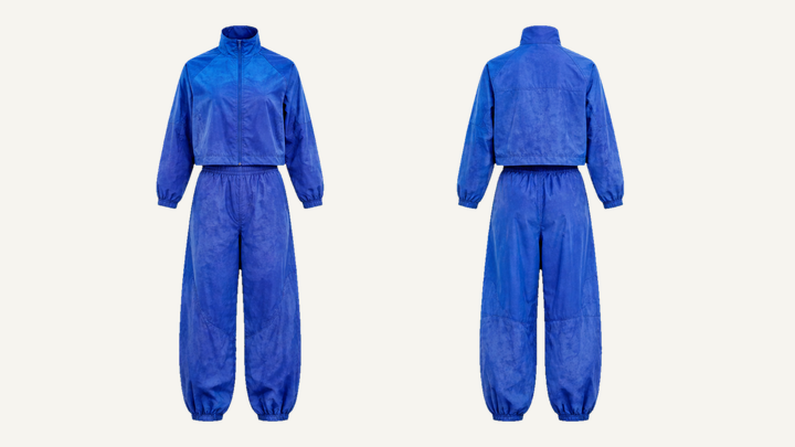 Racing Jacket and Pants Set — Cobalt HSL Master Tonal Cloud Wash, original colour preview