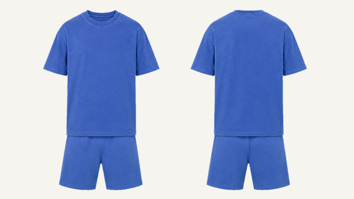 Regular Classic T-Shirt — Cobalt HSL Master Garment Dyed, original colour preview