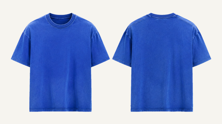 Relaxed Midweight T-Shirt — Cobalt HSL Master Pigment Dyed, original colour preview