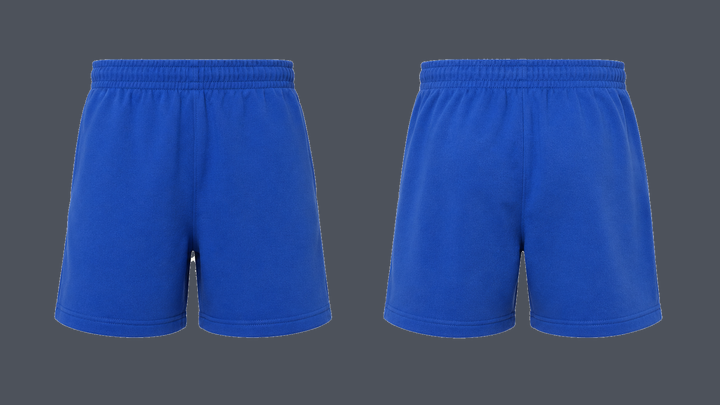 Relaxed Recovery Short — Cobalt HSL Master, original colour preview